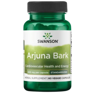 Arjuna Bark 500 mg 60 Veg Caps